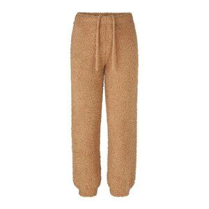SKIMS by Kim Kardashian Cozy Knit Unisex Joggers Camel L/XL LARGE